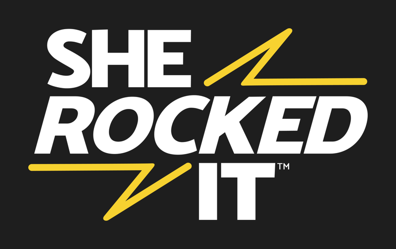 She Rocked It logo